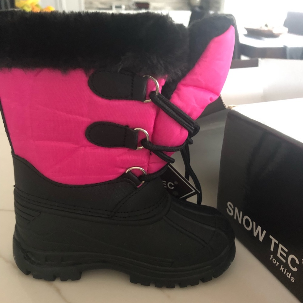 Toddler girls snow boots
